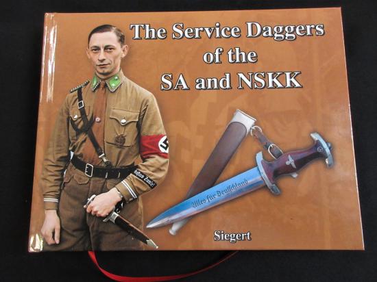 BRAND NEW COPY OF THE SERVICE DAGGERS OF THE SA & NSKK latest edition