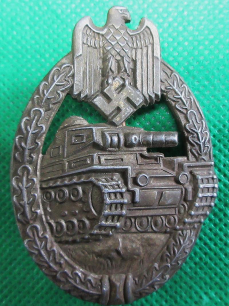 BRONZE PANZER ASSAULT BADGE