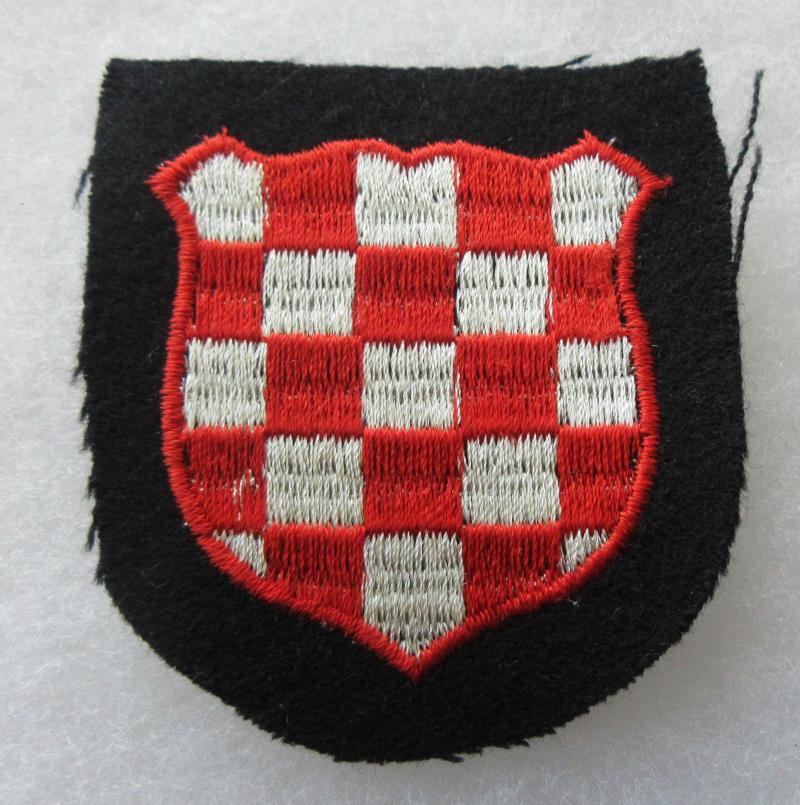 13th WAFFEN SS CROATION  SLEEVE PATCH