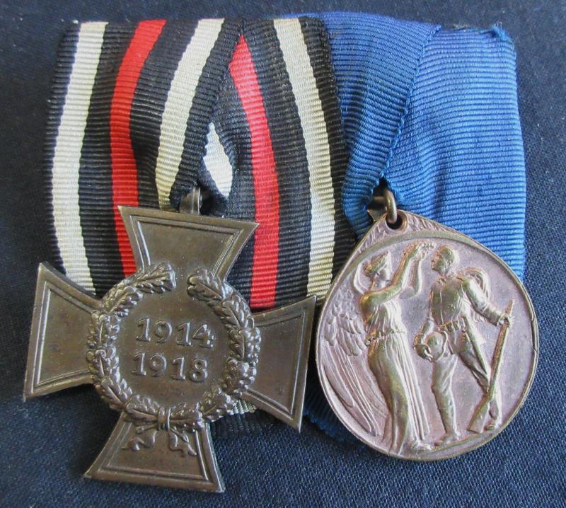 WW1 VETERANS MEDAL BAR