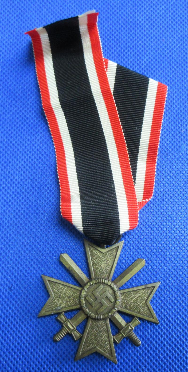 2nd CLASS WAR MERIT CROSS with SWORDS maker marked