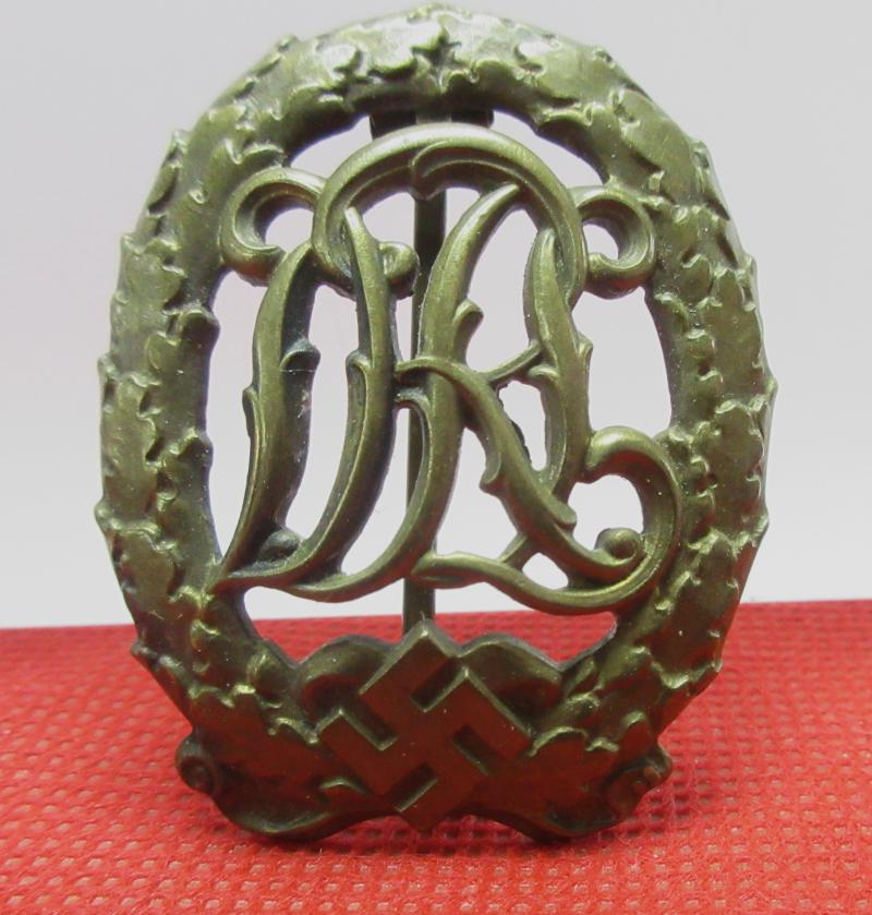 BRONZE GRADE DRL SPORTS BADGE