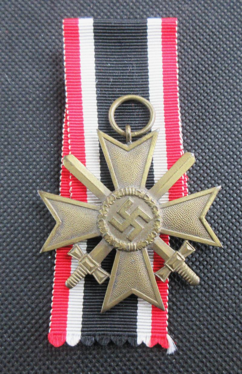 2nd CLASS WAR MERIT CROSS with SWORDS maker marked