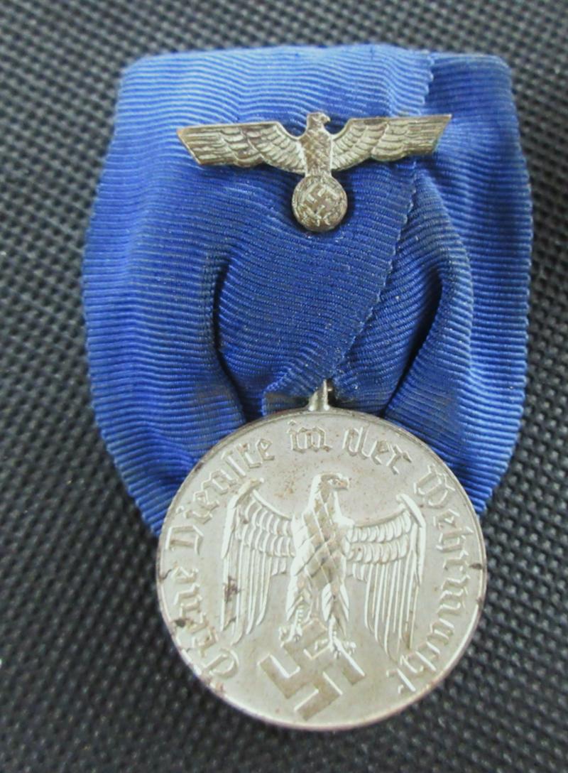 4 YEAR COURT MOUNTED SERVICE MEDAL